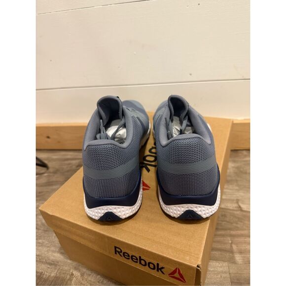 Reebok Trainflex BD5893 Mens Blue Mesh Lace Up Athletic Cross Training Shoes 13 main image 5